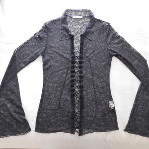 Sheer Lace Shirt
